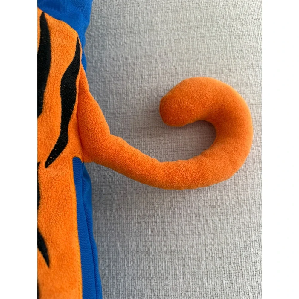 New IKEA NATTHAGER Accent Pillow Blue Orange Tiger 50x50 cm, 19